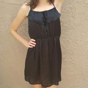 LAST CHANCE 🎉 Black satiny slip/intimates dress